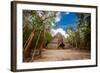 Pyramid in the Ancient Mayan Ruins of Coba, Outside of Tulum, Mexico, North America-Laura Grier-Framed Photographic Print
