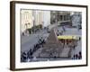 Pyramid in the Market Square, Karlsruhe, Baden-Wurttemberg, Germany, Europe-Hans Peter Merten-Framed Photographic Print