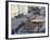 Pyramid in the Market Square, Karlsruhe, Baden-Wurttemberg, Germany, Europe-Hans Peter Merten-Framed Photographic Print