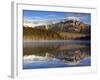 Pyramid Lake, Jasper National Park, Alberta, Canada-Walter Bibikow-Framed Photographic Print