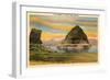 Pyramid Lake, Nevada-null-Framed Art Print