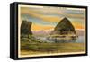 Pyramid Lake, Nevada-null-Framed Stretched Canvas