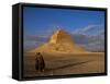 Pyramid, Medium, Sneferu, Old Kingdom, Egypt-Kenneth Garrett-Framed Stretched Canvas