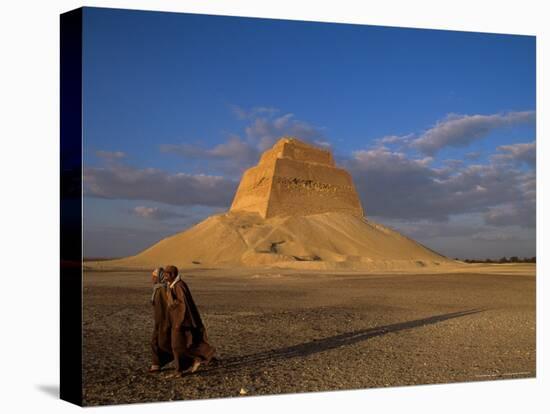 Pyramid, Medium, Sneferu, Old Kingdom, Egypt-Kenneth Garrett-Stretched Canvas