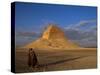 Pyramid, Medium, Sneferu, Old Kingdom, Egypt-Kenneth Garrett-Stretched Canvas