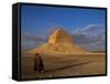 Pyramid, Medium, Sneferu, Old Kingdom, Egypt-Kenneth Garrett-Framed Stretched Canvas