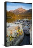 Pyramid Mountain and Pyramid Lake, Jasper National Park, Alberta, Rocky Mountains, Canada-Miles Ertman-Framed Photographic Print