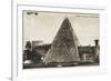 Pyramid of Cestius, Rome-null-Framed Photographic Print