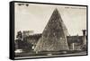 Pyramid of Cestius, Rome-null-Framed Stretched Canvas