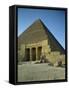 Pyramid of Cheops, Giza, UNESCO World Heritage Site, Cairo, Egypt, North Africa, Africa-Ross John-Framed Stretched Canvas