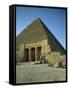 Pyramid of Cheops, Giza, UNESCO World Heritage Site, Cairo, Egypt, North Africa, Africa-Ross John-Framed Stretched Canvas