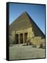 Pyramid of Cheops, Giza, UNESCO World Heritage Site, Cairo, Egypt, North Africa, Africa-Ross John-Framed Stretched Canvas