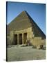 Pyramid of Cheops, Giza, UNESCO World Heritage Site, Cairo, Egypt, North Africa, Africa-Ross John-Stretched Canvas