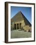 Pyramid of Cheops, Giza, UNESCO World Heritage Site, Cairo, Egypt, North Africa, Africa-Ross John-Framed Photographic Print