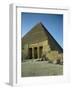 Pyramid of Cheops, Giza, UNESCO World Heritage Site, Cairo, Egypt, North Africa, Africa-Ross John-Framed Photographic Print