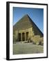 Pyramid of Cheops, Giza, UNESCO World Heritage Site, Cairo, Egypt, North Africa, Africa-Ross John-Framed Photographic Print