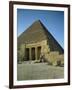 Pyramid of Cheops, Giza, UNESCO World Heritage Site, Cairo, Egypt, North Africa, Africa-Ross John-Framed Photographic Print