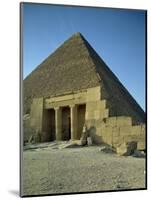 Pyramid of Cheops, Giza, UNESCO World Heritage Site, Cairo, Egypt, North Africa, Africa-Ross John-Mounted Photographic Print