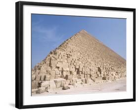 Pyramid of Cheops, Giza, Unesco World Heritage Site, Near Cairo, Egypt, North Africa, Africa-Nico Tondini-Framed Photographic Print