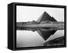 Pyramid of Cheops Reflected in Nile River-null-Framed Stretched Canvas