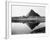 Pyramid of Cheops Reflected in Nile River-null-Framed Photographic Print