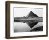 Pyramid of Cheops Reflected in Nile River-null-Framed Photographic Print