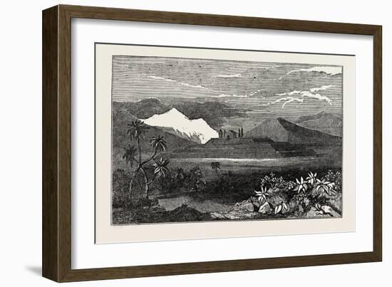 Pyramid of Cholula Mexico-null-Framed Giclee Print