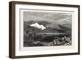 Pyramid of Cholula Mexico-null-Framed Giclee Print