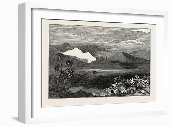 Pyramid of Cholula Mexico-null-Framed Giclee Print