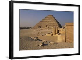 Pyramid of Djoser-null-Framed Giclee Print