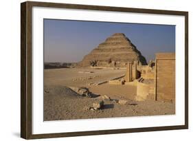 Pyramid of Djoser-null-Framed Giclee Print