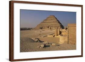 Pyramid of Djoser-null-Framed Giclee Print