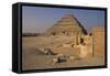Pyramid of Djoser-null-Framed Stretched Canvas