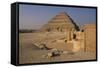 Pyramid of Djoser-null-Framed Stretched Canvas