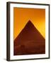 Pyramid of Khafre and Sphinx, Giza Plateau, Old Kingdom, Egypt-Kenneth Garrett-Framed Premium Photographic Print