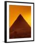 Pyramid of Khafre and Sphinx, Giza Plateau, Old Kingdom, Egypt-Kenneth Garrett-Framed Premium Photographic Print