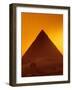 Pyramid of Khafre and Sphinx, Giza Plateau, Old Kingdom, Egypt-Kenneth Garrett-Framed Photographic Print