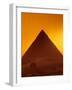 Pyramid of Khafre and Sphinx, Giza Plateau, Old Kingdom, Egypt-Kenneth Garrett-Framed Photographic Print