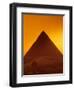 Pyramid of Khafre and Sphinx, Giza Plateau, Old Kingdom, Egypt-Kenneth Garrett-Framed Photographic Print