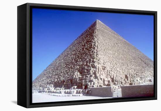 Pyramid of Khufu (Cheops), Giza, Egyptian, 4th Dynasty, 26th Century Bc-CM Dixon-Framed Stretched Canvas