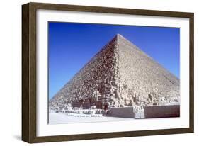 Pyramid of Khufu (Cheops), Giza, Egyptian, 4th Dynasty, 26th Century Bc-CM Dixon-Framed Photographic Print