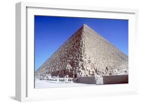 Pyramid of Khufu (Cheops), Giza, Egyptian, 4th Dynasty, 26th Century Bc-CM Dixon-Framed Photographic Print