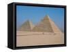 Pyramid of Khufu, Great Pyramids of Giza, Cairo, Egypt-Cindy Miller Hopkins-Framed Stretched Canvas