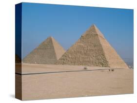 Pyramid of Khufu, Great Pyramids of Giza, Cairo, Egypt-Cindy Miller Hopkins-Stretched Canvas