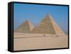 Pyramid of Khufu, Great Pyramids of Giza, Cairo, Egypt-Cindy Miller Hopkins-Framed Stretched Canvas