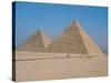 Pyramid of Khufu, Great Pyramids of Giza, Cairo, Egypt-Cindy Miller Hopkins-Stretched Canvas