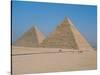 Pyramid of Khufu, Great Pyramids of Giza, Cairo, Egypt-Cindy Miller Hopkins-Stretched Canvas