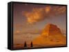 Pyramid of King Sneferu, Meidum, Old Kingdom, Egypt-Kenneth Garrett-Framed Stretched Canvas