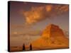 Pyramid of King Sneferu, Meidum, Old Kingdom, Egypt-Kenneth Garrett-Stretched Canvas