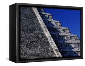 Pyramid of Kukulcan at Chichen-Itza-Danny Lehman-Framed Stretched Canvas